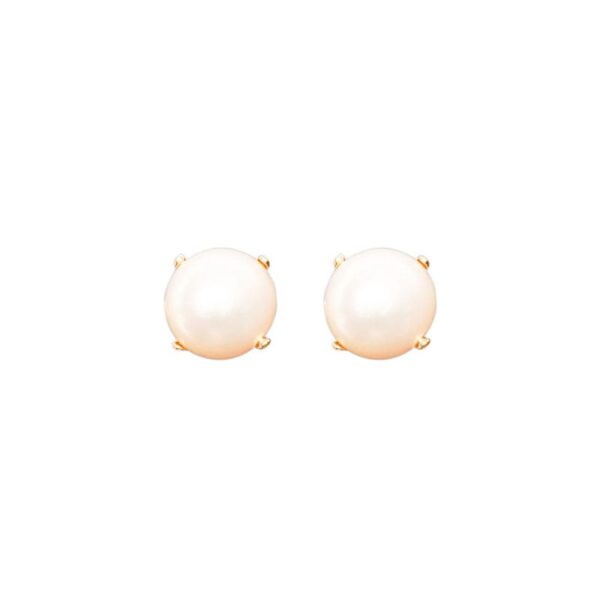 Pendientes Oro perlas 4 garras