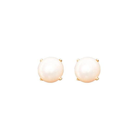 Pendientes Oro perlas 4 garras