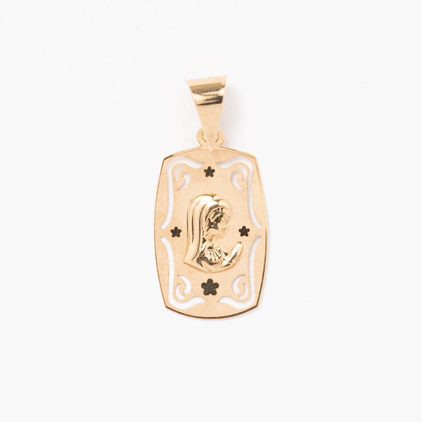 Medalla V. niña rectangular