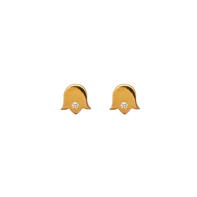 Pendientes Oro BB tulipán