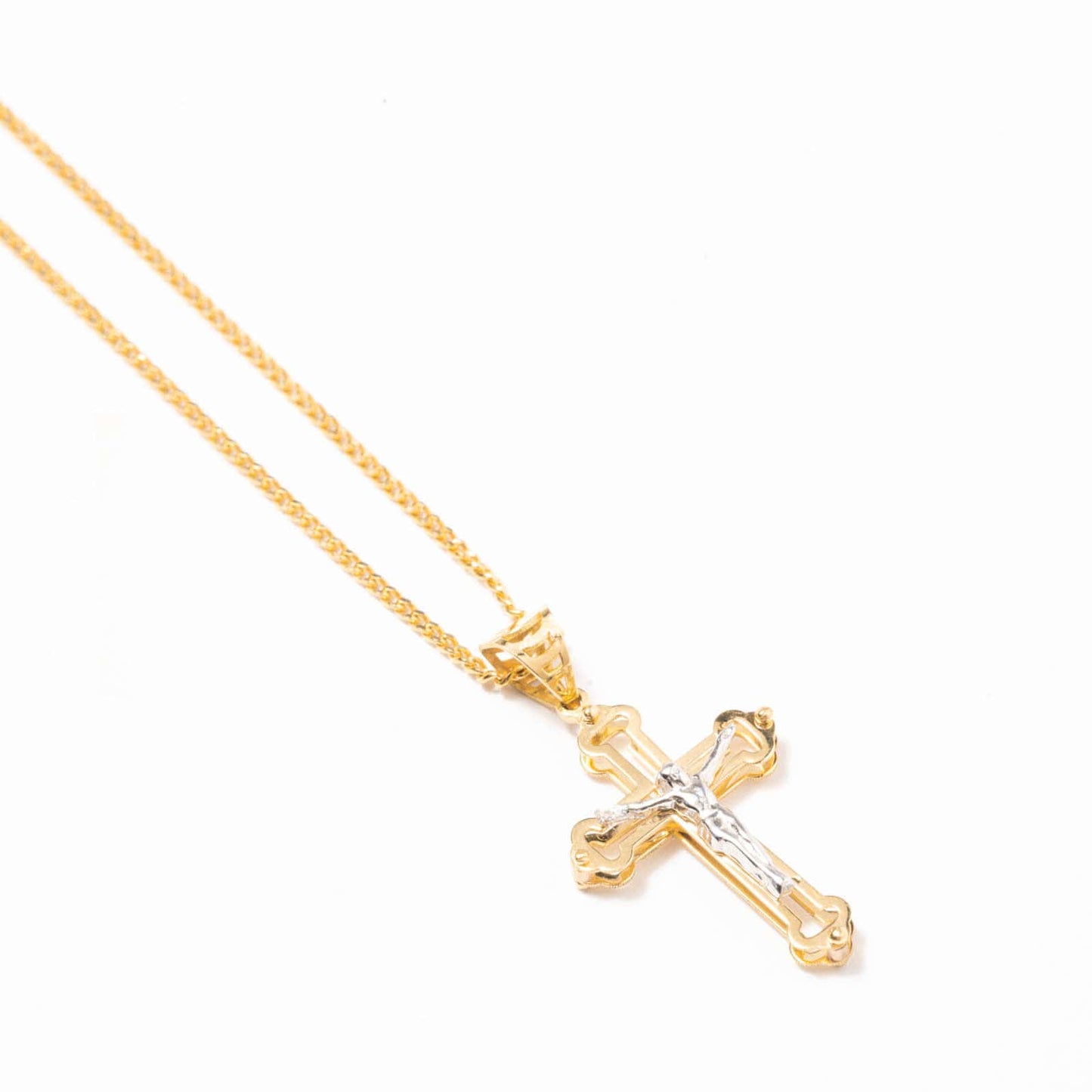 Cruz Oro bicolor 2 dimensiones