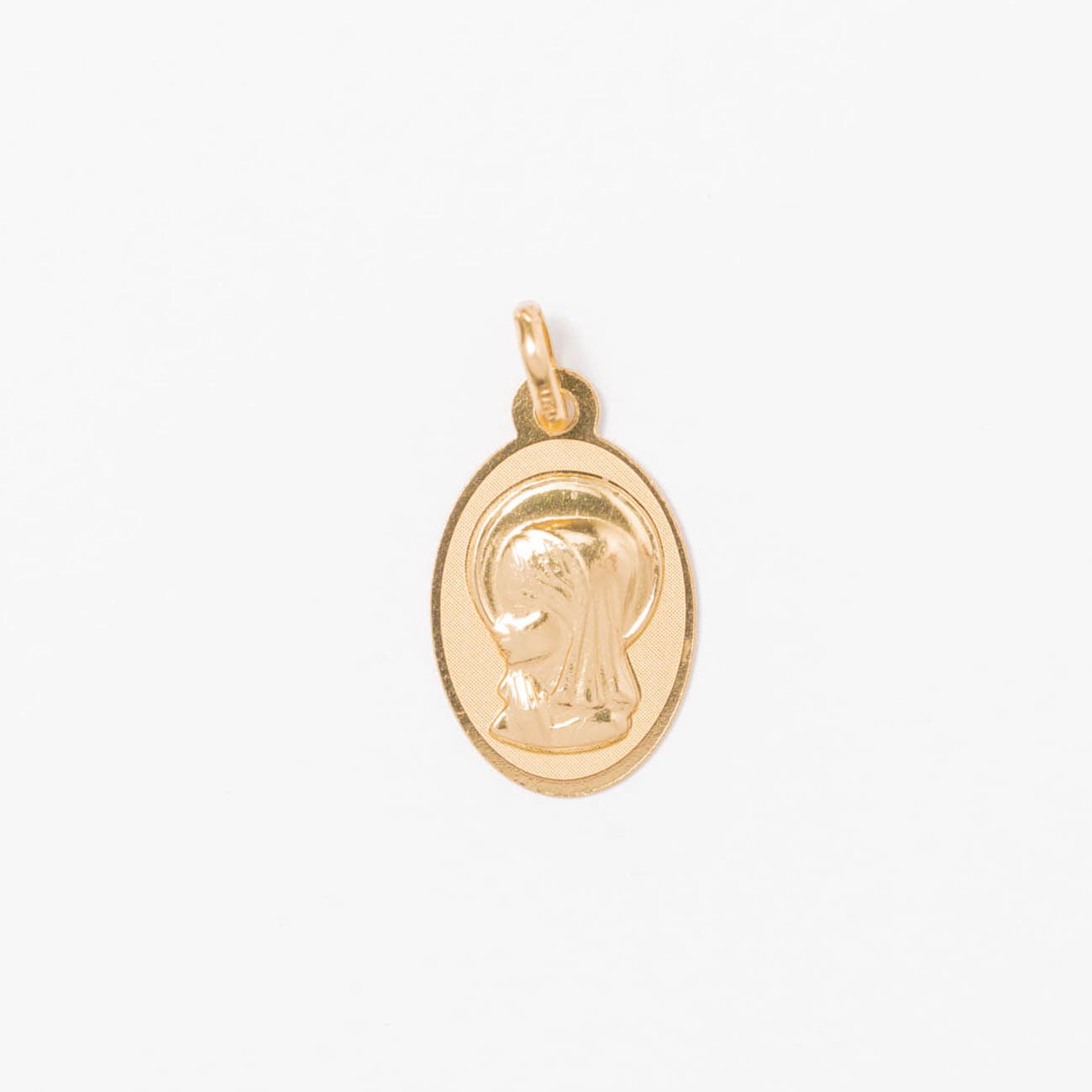 Medalla Oro V. niña ovalada