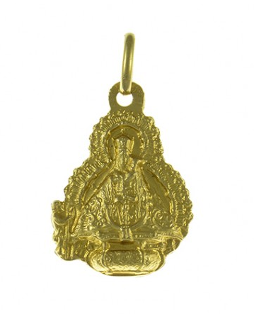 Medalla Virgen de la Cabeza – Silueta con pastor