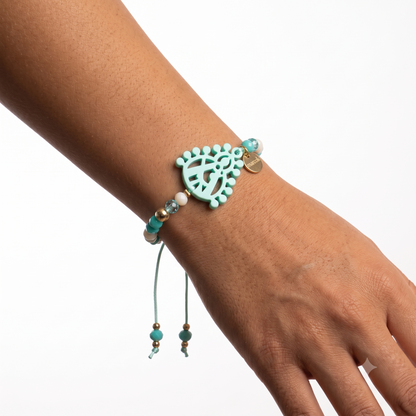 Pulsera color Virgen de la Cabeza