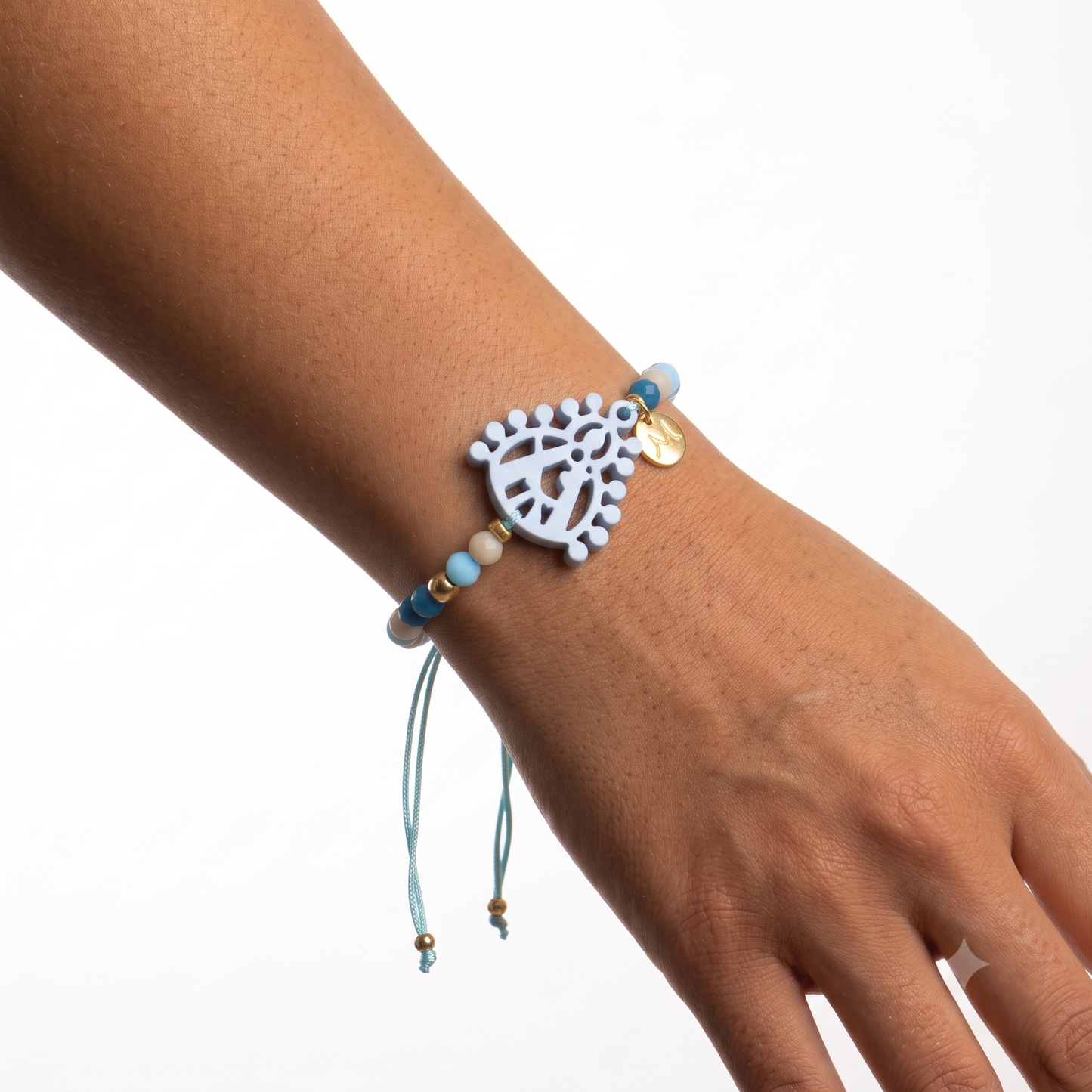 Pulsera color Virgen de la Cabeza