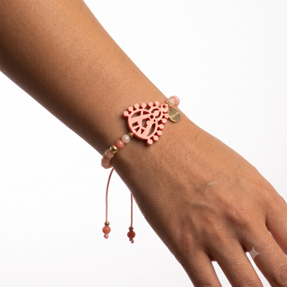 Pulsera color Virgen de la Cabeza