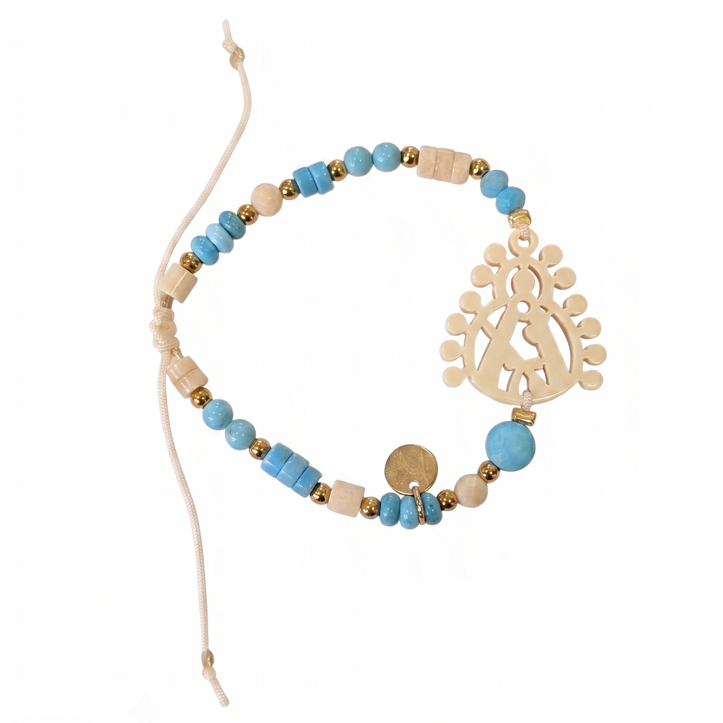 Pulsera color Virgen de la Cabeza