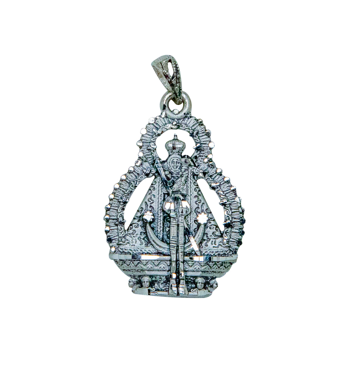 Medalla plata V. Cabeza clásica - 3.1cm