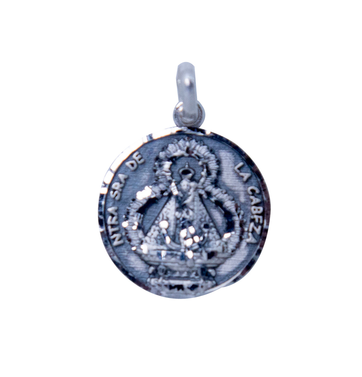Medalla plata V. Cabeza redonda