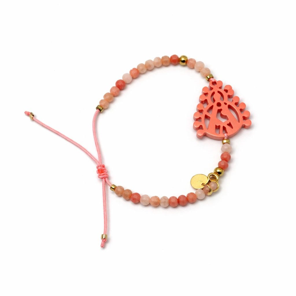 Pulsera color Virgen de la Cabeza