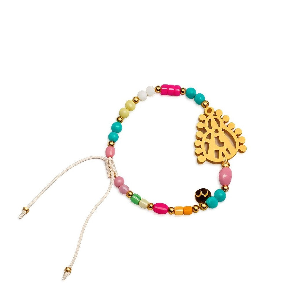 Pulsera color Virgen de la Cabeza