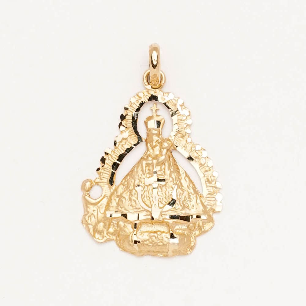 Medalla Oro V. Cabeza silueta clásica pastor mediana